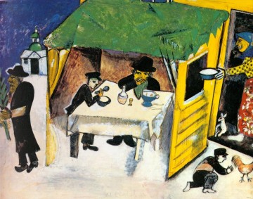  chagall - Feastday 1915 gouache on paper contemporary Marc Chagall